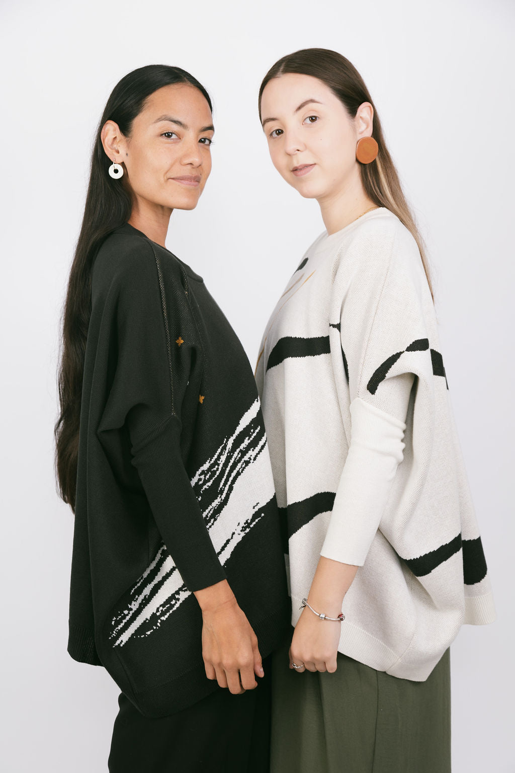 Poncho Ondas y Noche Estrellada